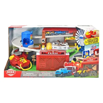 Immagine prodotto di Dickie Toys Set gioco avventura in fattoria + luci e suoni