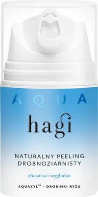 Produktbild von Hagi - AQUA Natürliches, feinkörniges Gesichtspeeling, 50ml