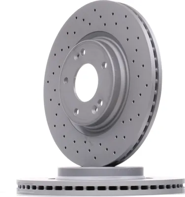 Produktbild von 2x ZIMMERMANN 285.3531.52 Bremsscheibe Vorderachse