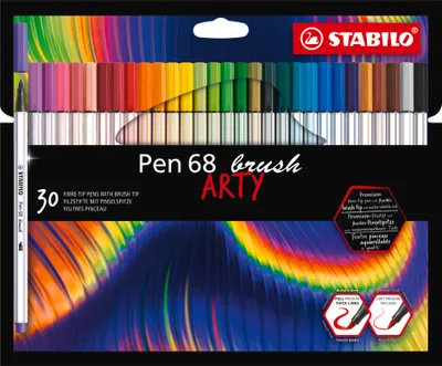 Immagine prodotto di STABILO Pen 68 ARTY pennarelli, 30 penne.