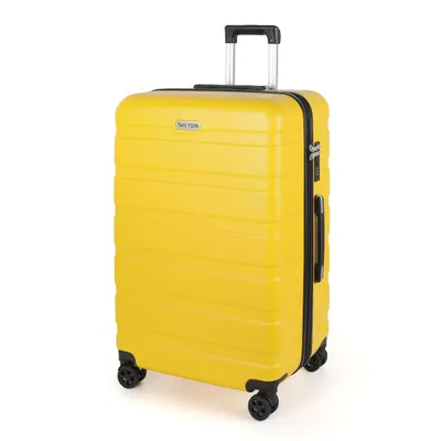 Image de Valise cabine à coque rigide, légère, en ABS, spacieuse et résistante (M, L, XL) – Valise à roulettes pour cabine, grande capacité, avec serrure à combinaison