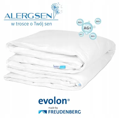 Produktbild von Alergsen Evolon Bettdeckenbezug 200x200 mit Silberionen AG+