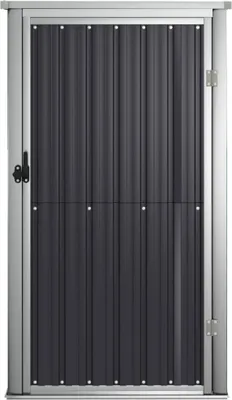 Produktbild von "2026 Aktion"Gerätehaus Moderner design - Geräteschuppen - Garagenzelt Anthrazit 88x89x161 cm Verzinkter Stahl DEMöbel 1400154