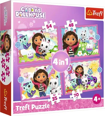 Productafbeelding van Trefl 34620, 54 stukjes, Overig, 4 jaar/jaren