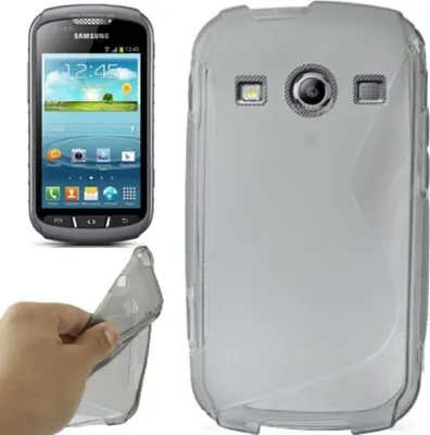 Immagine prodotto di Custodia in TPU della serie S per Samsung Galaxy Xcover2 S7710, colore grigio