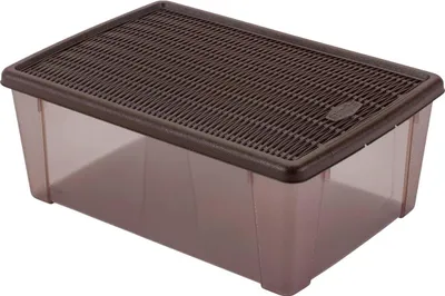 Image de Stefanplast Elegance Visualbox Box, brun, 32,5x19x11 cm
