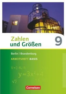 Obrázek produktu pro Zahlen und Größen - Berlin und Brandenburg - 9. Schuljahr