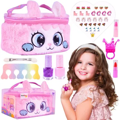 Produktbild von Malplay Kosmetik Haarspray Make-up Kit Spielzeuge für Kinder ab 5 Schminkkoffer Geschenk