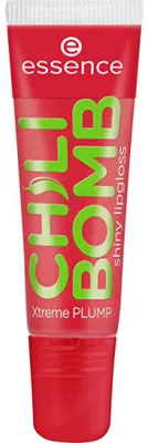 Obrázok produktu pre Essence Chili Bomb, Červená, Chili Bomb, Sfarbenie, Pučanie, Ženy, Tekuté, Trblietky