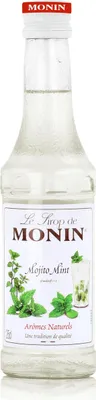 Productafbeelding van Monin Mojito Munt Siroop met natuurlijke muntaroma, 250 ml