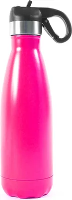 Produktbild von Thermoskanne Rosa 350ml Edelstahl Vakuumisoliert, 24,5cm hoch, 7cm breit