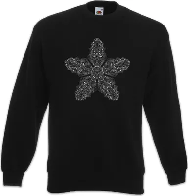 Produktbild von Urban Backwoods Mandala II, Sweatshirt, Farbe: Schwarz, Größe: 4XL