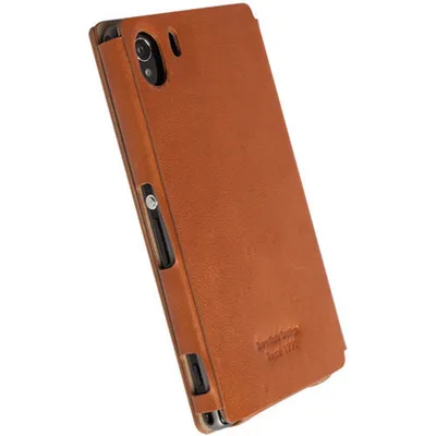 Produktbild von Krusell KR75593, Flip case, Sony, Xperia Z1, Braun