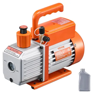 Zdjęcie produktu dla Vevor Pompa Próżniowa Jednostopniowa 5 Cfm 250W Najlepsza Do Hvac R134A