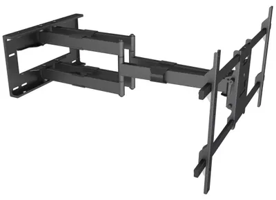 Produktbild von Multibrackets 6546, 100 x 100 mm, 800 x 400 mm, -5 - 10°, -60 - 60°, Stahl, Schwarz