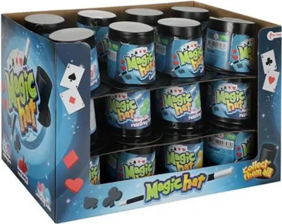 Produktbild von Toi-Toys Magie Zauberhut für Kinder mit 1 Zaubertrick, Teil einer 6-teiligen Sammlung