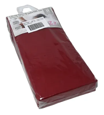 Obrázek produktu pro Prostěradlo uni 140x190 cm červené, prostěradlo, prostěradlo, povlečení