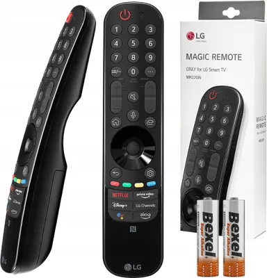 Produktbild von LG MR22GN, Universal, IR Wireless, Tasten drücken/Rad, Schwarz