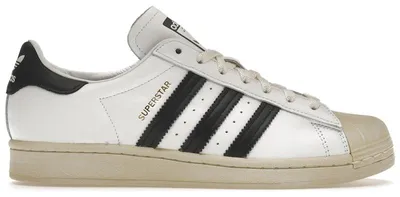 Produktbild von adidas Superstar White Black Aged Sole - EU 46