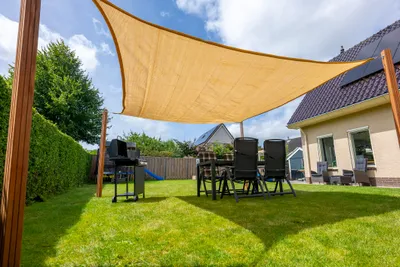 Immagine prodotto di Tenda quadrata 5x5 m - 320 g/m² - Colori sabbia - Al pezzo