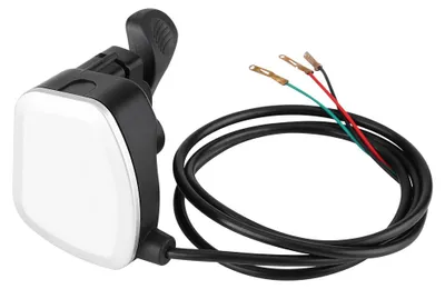 Image de 24 V, 36 V, 48 V, guidon 7/8", vélo électrique, scooter électrique, accélérateur au pouce