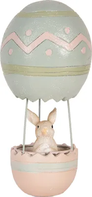 Immagine prodotto di Clayre & Eef Figura decorativa di coniglio Ø 12x25 cm Plastica beige