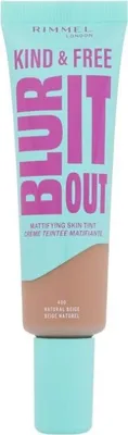 Produktbild von Rimmel London Kind & Free Blur It Out Mattierende Hauttö nung 400 Natural Beige