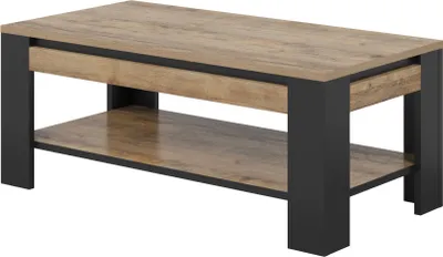 Produktbild von COLTRANE Couchtisch - Samdal Eiche / Schwarz
