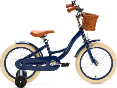 Produktbild von Generation Blanco 16 Zoll Dunkelblau – Kinderfahrrad mit Korb