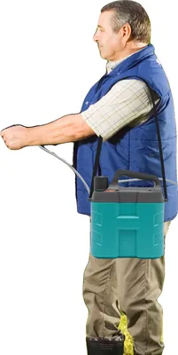 Obrázek produktu pro Elektrický postřikovač rostlin, objem 2 galony, lehká konstrukce, teleskopická rukojeť, napájení z baterie, nastavitelná tryska