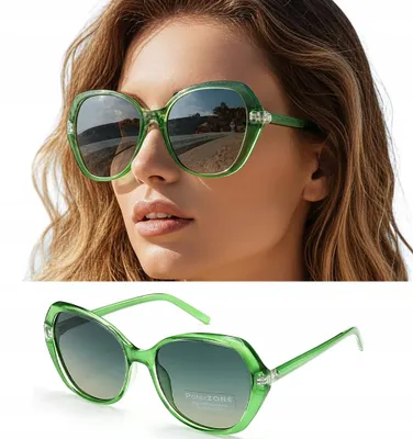 Produktbild von PolarZONE Damen Sonnenbrille Polarisiert UV-400 Grün