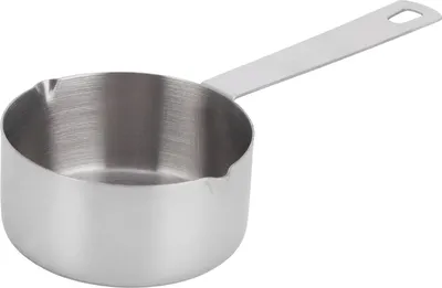 Obrázek produktu pro Odměrka na pečení, odměrka z nerezové oceli 304 se stupnicí, kuchyňské náčiní, 1/3 šálku (80 ml)