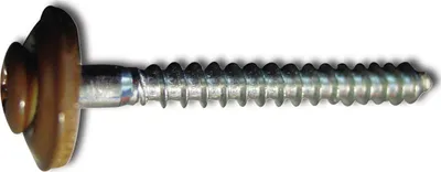 Produktbild von Spenglerschraube 4.5x 45 TX20 Edelstahl A2 Kopf beschichtet RAL8014 sepiabraun