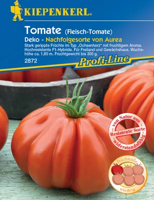 Produktbild von [STREICHUNG 2025] Fleisch-Tomate Deko F1 | Fleischtomatensamen von Kiepenkerl