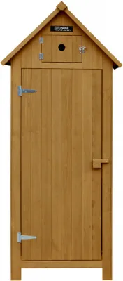 Zdjęcie produktu dla Szafka ogrodowa "Cabanon" - 77 x 54,5 x 179 cm - Brązowy