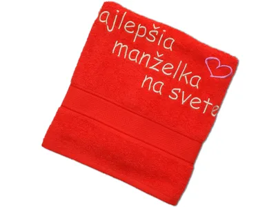 Obrázok produktu pre Osuška Najlepšia manželka na svete