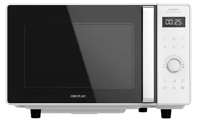 Mikrowelle ohne Drehteller, 25 L, 800 W, Touch, Weiß