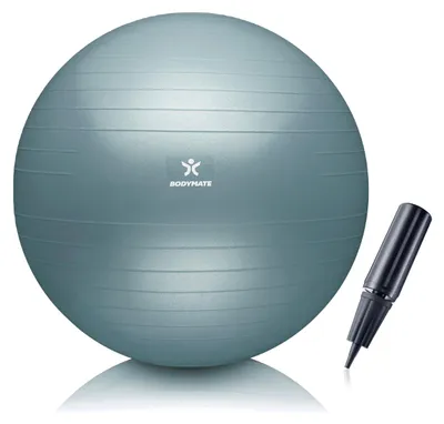 Obrázok produktu pre Gymnastická loptička 65 cm, Modrá, Anti-burst, pre fitness