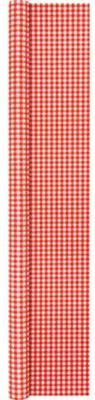 Produktbild von Tischtuchrolle Karo red - Karo rot 500x120cm