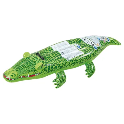 Produktbild von Aufblasbare Matte, Jilong, Modell: Krokodil, 142x68cm, Grün
