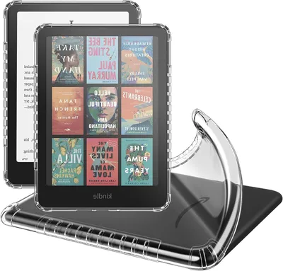 Productafbeelding van E-reader Hoes - Beschermhoes Tablet - Lezen Onderweg - Kristalhelder Ontwerp - 7 inch - Transparant