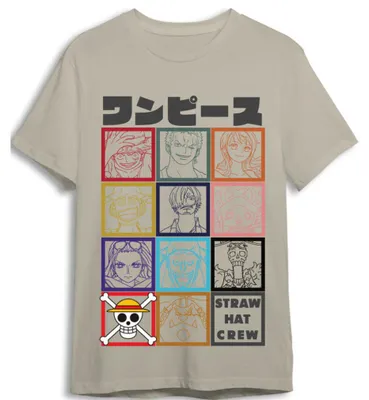 Immagine prodotto di Maglietta della ciurma di Cappello di Paglia di One Piece per adulti