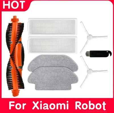 Image de INF Accessoires pour aspirateur robot Xiaomi S10 S12, 8 pièces