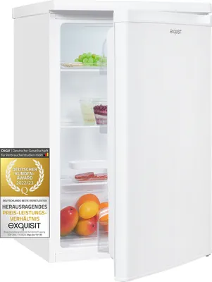 Produktbild von Exquisit Kühlschrank KS16-V-040E weiss | Standgerät | 127 l Volumen | Weiß