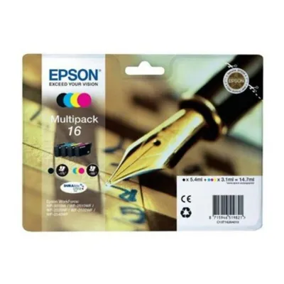 Image de Cartouches - Multi Pack Epson No.16 - T1626 (Noir, Cyan, Magenta, Jaune)