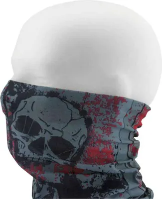 Produktbild von Oblique Unique Multifunktionstuch Schlauchtuch Halstuch Motorrad - Head with Red