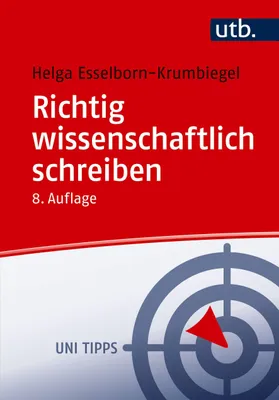 Produktbild von Richtig wissenschaftlich schreiben