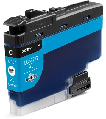 Produktbild von Brother LC427XLC - Mit hoher Kapazität - Cyan - original - Tintenpatrone - für Brother HL-J6010DW, MFC-J5955DW, MFC-J6955DW, MFC-J6957DW