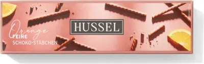 Produktbild von Hussel Feine Schoko-Stäbchen Orange, 75g