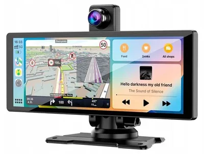 Immagine prodotto di Kruger&Matz KM2021 Display LCD Android Auto/Apple Car play con DVR e telecamera di retromarcia